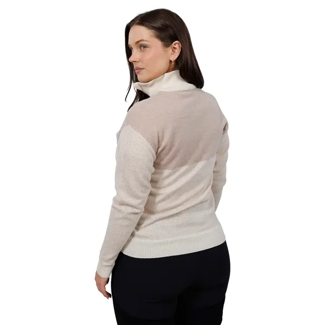 Genser til dame L Tufte Robin Stitch Half Zip W L 290 