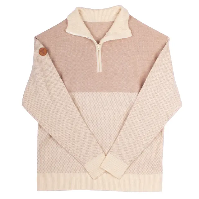 Genser til dame L Tufte Robin Stitch Half Zip W L 290 