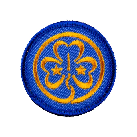 WAGGGS-merke til speiderskjorta WAGGGS Verdensmerke &#216; 4 cm