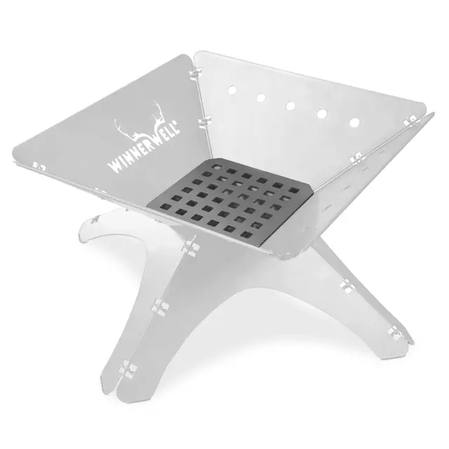 Kullrist til Firepit M Winnerwell Flat Firepit Charcoal Grate M 