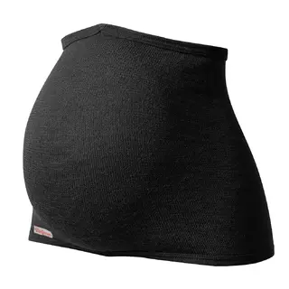 Magevarmer for gravide Woolpower Belly Warmer 200 W Black