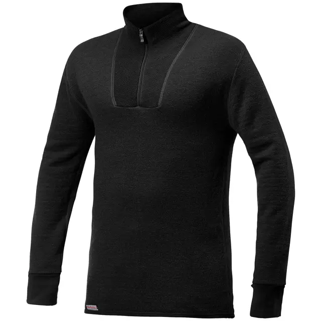 Genser Woolpower Zip Turtleneck 400 U 000 
